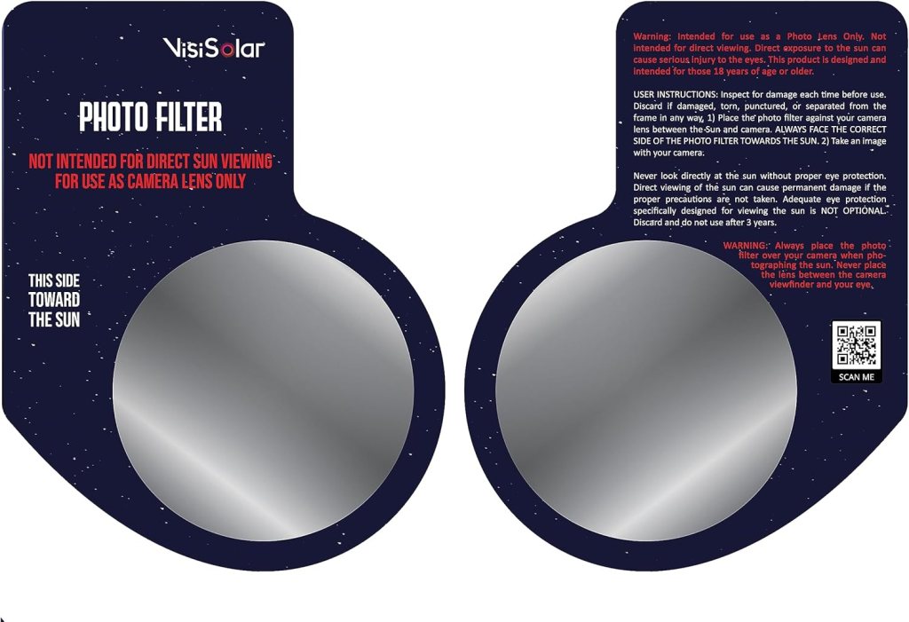 Smartphone Solar Imaging Enhancing Photo Lens