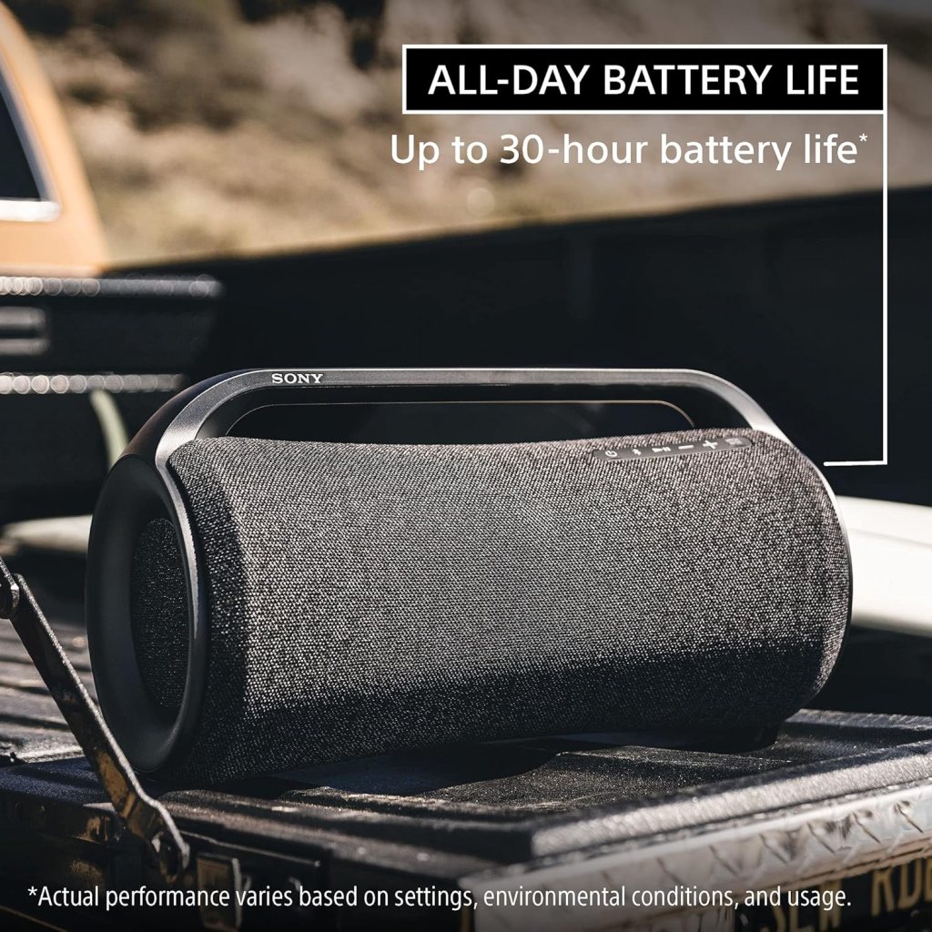 Sony - Portable Bluetooth Speaker - Black (Renewed) Sony - Portable Bluetooth Speaker - Black (Renewed)
