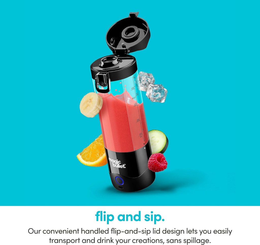 magic bullet Portable Blender MBPB50100AK Black