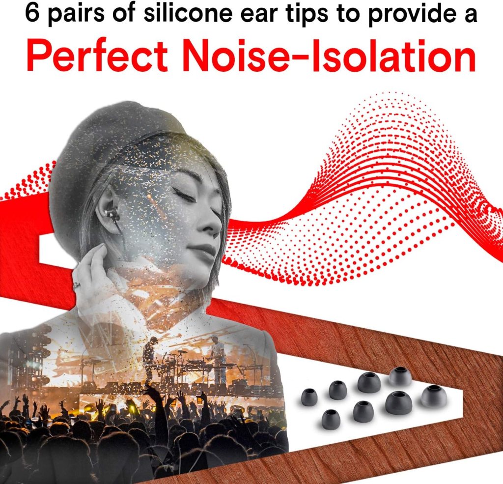 Symphonized iPhone 15 Earphones Wired, USB C Headphones for Apple Devices  Android Phones with Type-C Port  Built-In Microphone, Wooden USBC Earbuds