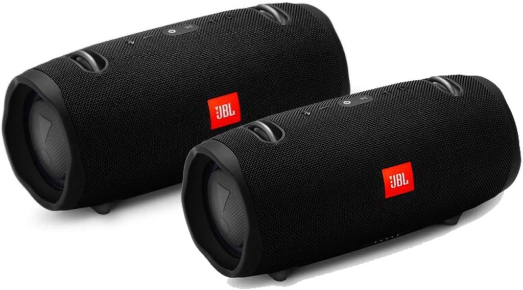 JBL Xtreme 2 Portable Wireless Bluetooth Speakers - Pair (Black)