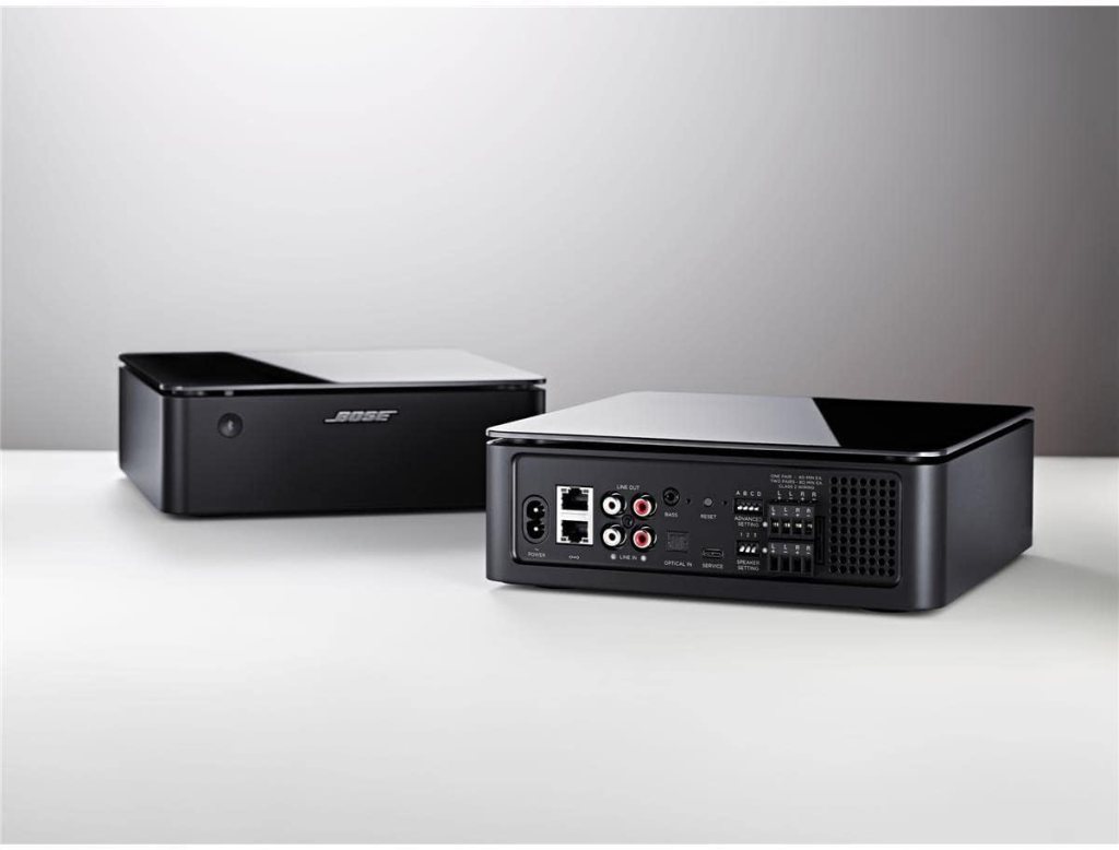 251 Outdoor Environmental Speakers (Pair), Black with Music Amplifier