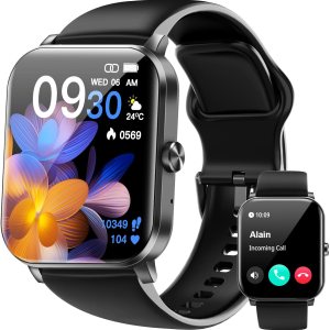 Smart Watch, Fitness Tracker with 120+ Sport Modes, Smartwatch for Android iOS
