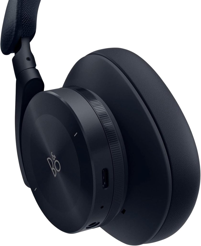 Bang  Olufsen Beoplay H95 Premium Comfortable Wireless Active Noise Cancelling (ANC) Over-Ear Headphones with Protective Carrying Case, RF, Bluetooth 5.1, Black