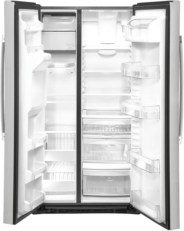 GE® 21.8 Cu. Ft. Counter-Depth Fingerprint Resistant Side-By-Side Refrigerator