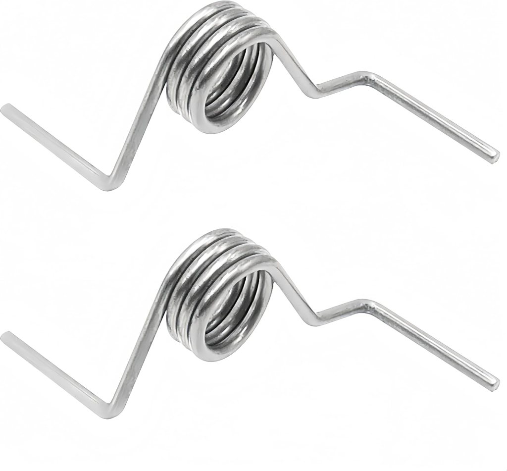 Upgraded DA81-01345B French Refrigerator Door Spring Compatible With Samsung GE Fridge RF18HFENBSR RF217ACBP RF217ACPN RF217ACRS RF267AEBP Etc Models Replace WR02X12650 DA81-01345A Spring - 2 Pack