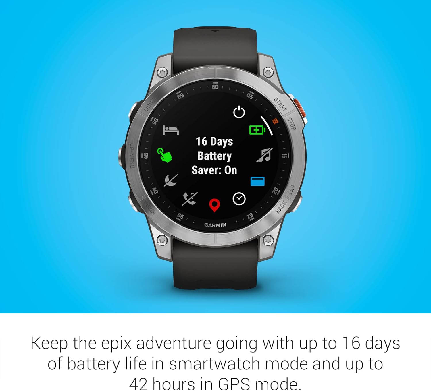 Garmin epix Gen 2, Smartwatch with AMOLED Display - Image 4
