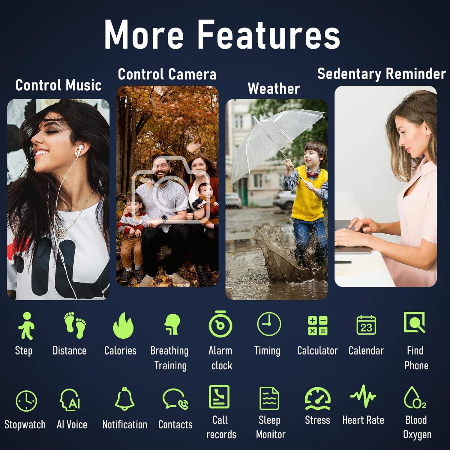 2024 Military Smart Watch for Men Answer/Make Call - Image 2