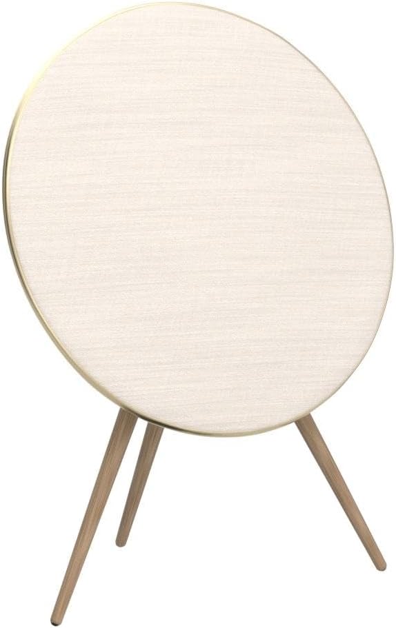 Bang  Olufsen Beoplay A9 4th Gen Wireless Multiroom Speaker, White with Oak Legs