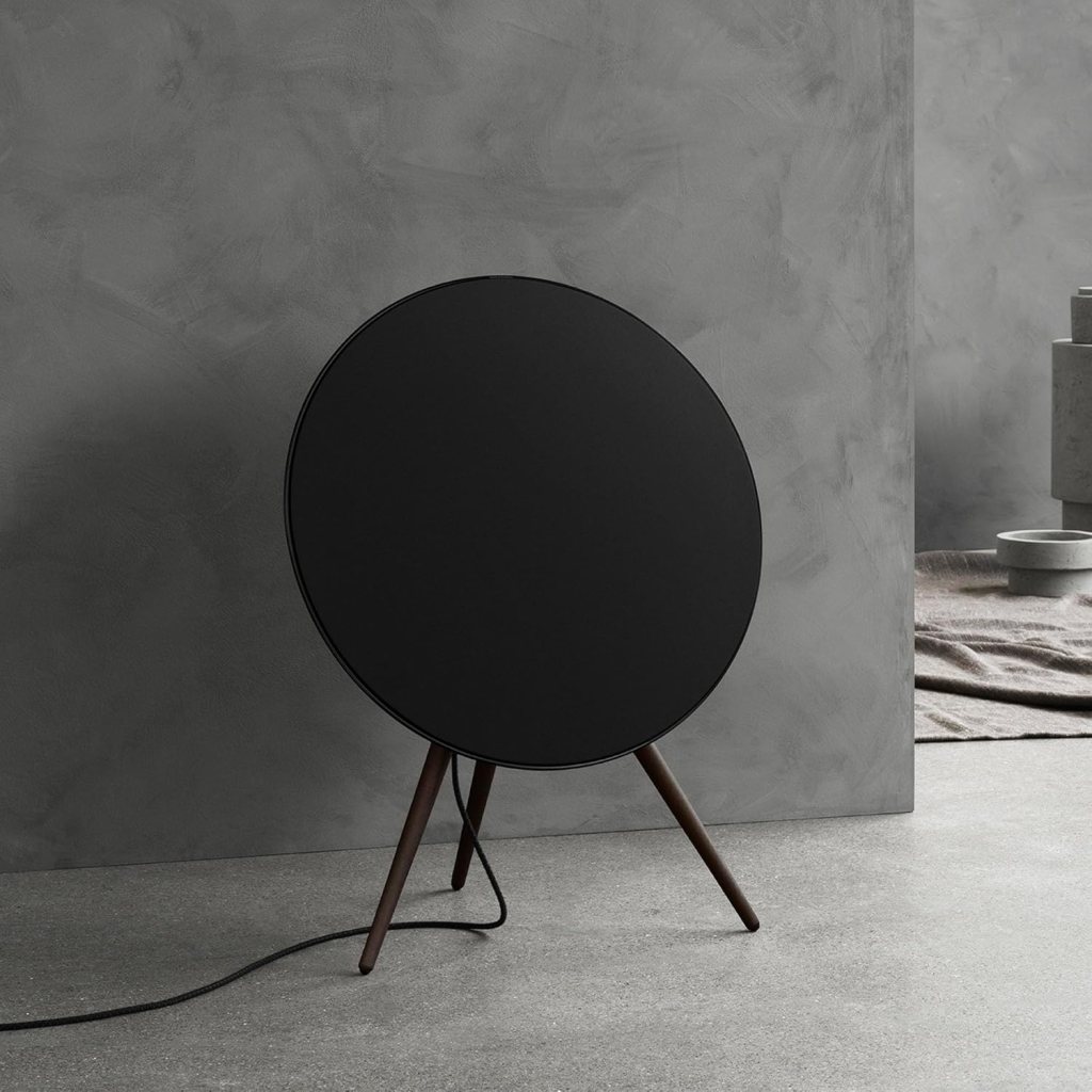 Bang  Olufsen Beosound A9 (5th Generation) - Iconic and Powerful Multiroom WiFi and Bluetooth Home Speaker with Active Room Compensation, Black Anthracite