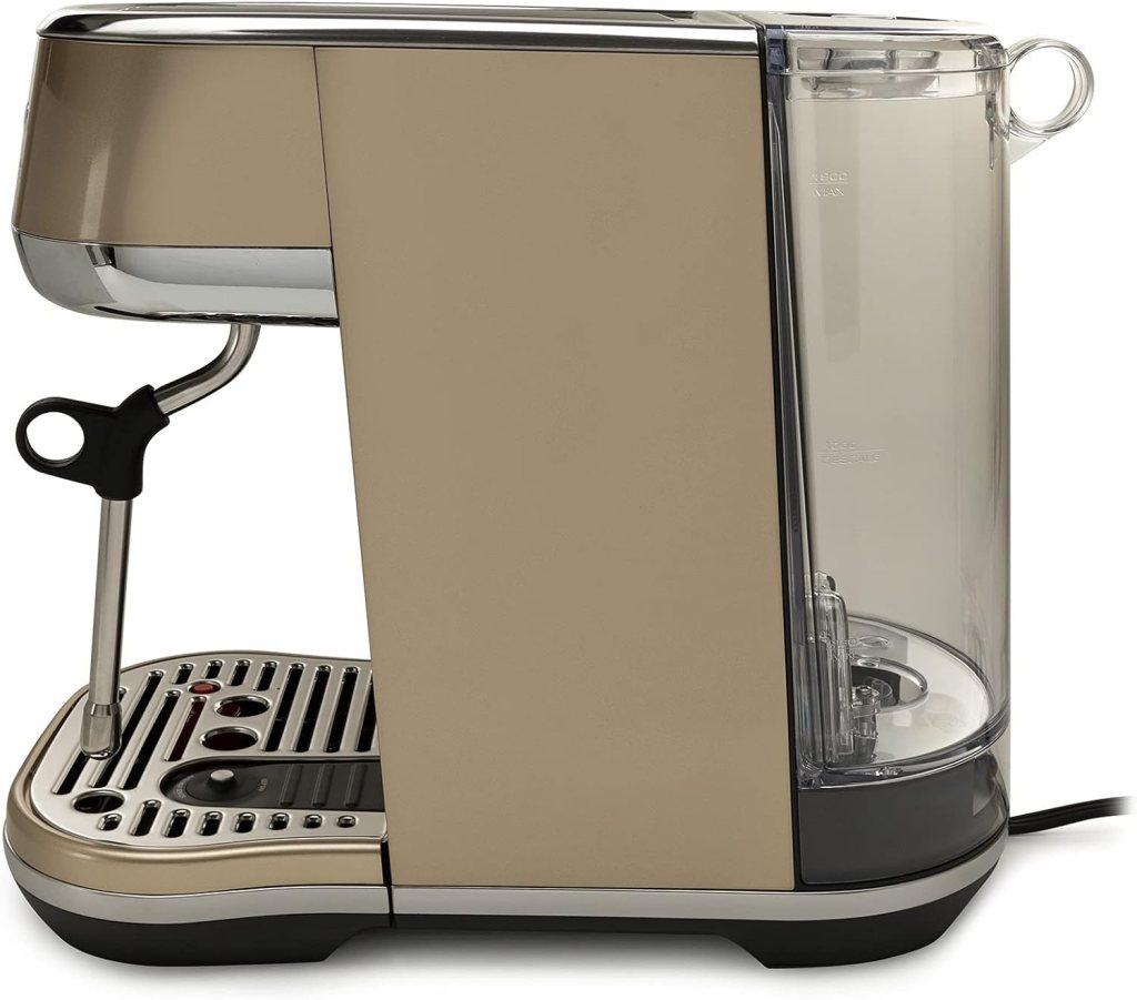 Breville the Bambino Plus Espresso Machine with Auto Milk Frother, Espresso Maker with Seconds Heat Up, Cappuccino  Latte Machine for Home, BES500BSS, Brushed Stainless Steel