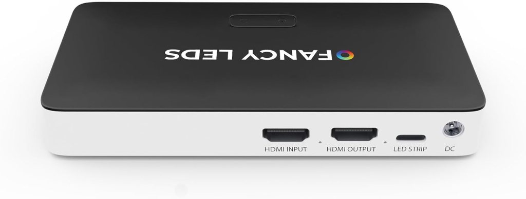 Fancyleds HDMI 2.1 Fancy Sync Box Streaming Media Player Syncing Device; 4K 120Hz, HDR, Movies Supported (for 70 to 90 TVs)