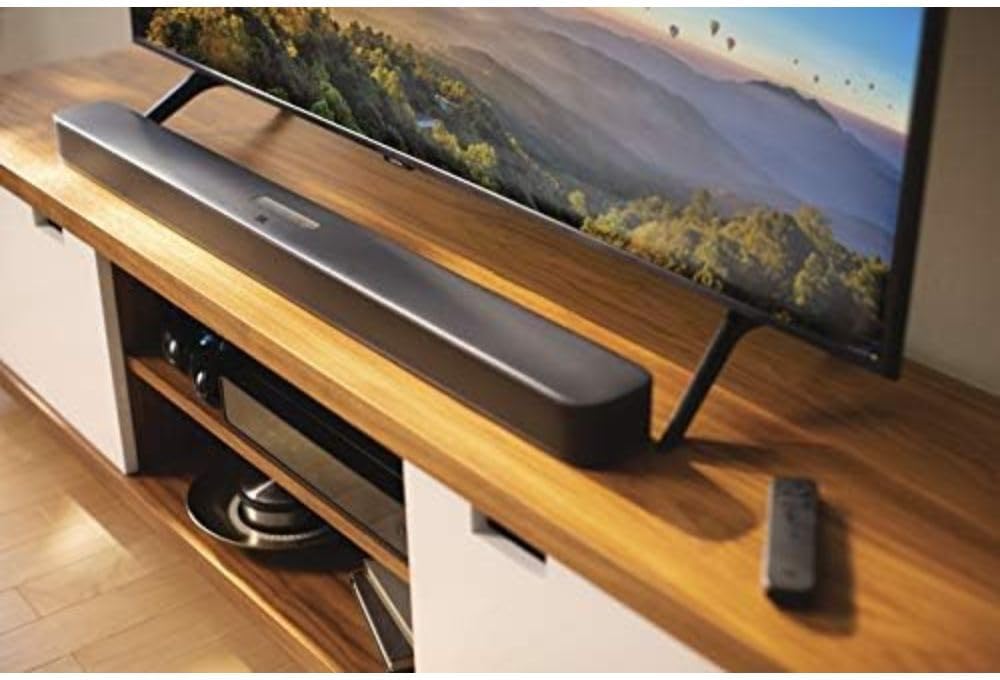 JBL Bar 2.1 - Deep Bass Soundbar with 6.5 Wireless Subwoofer (2019 Model), Black
