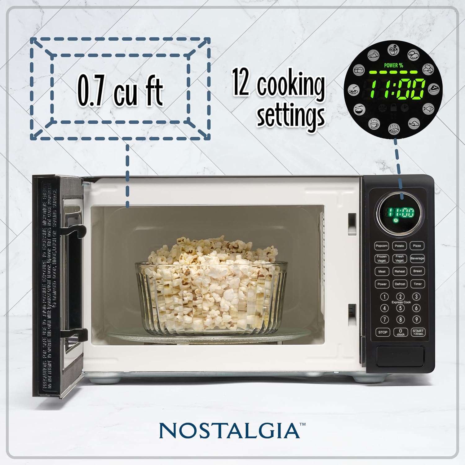 nostalgia-retro-compact-countertop-microwave-oven-review