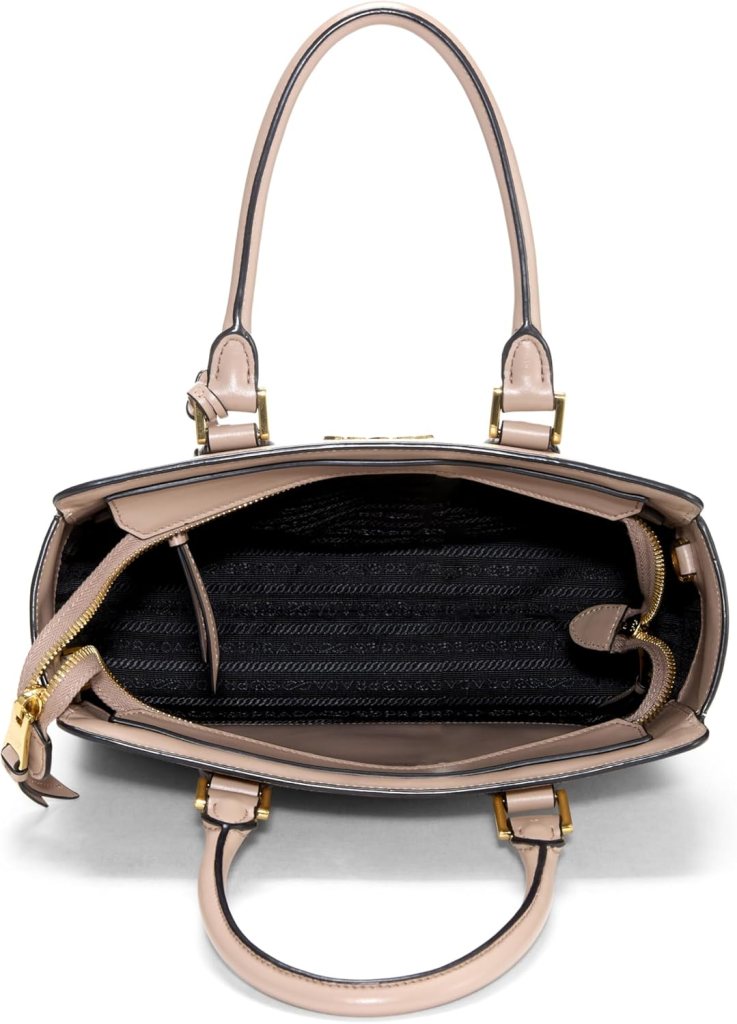 Prada, Pre-Loved Pink Saffiano Convertible Handbag Small, Pink : Luxury Stores