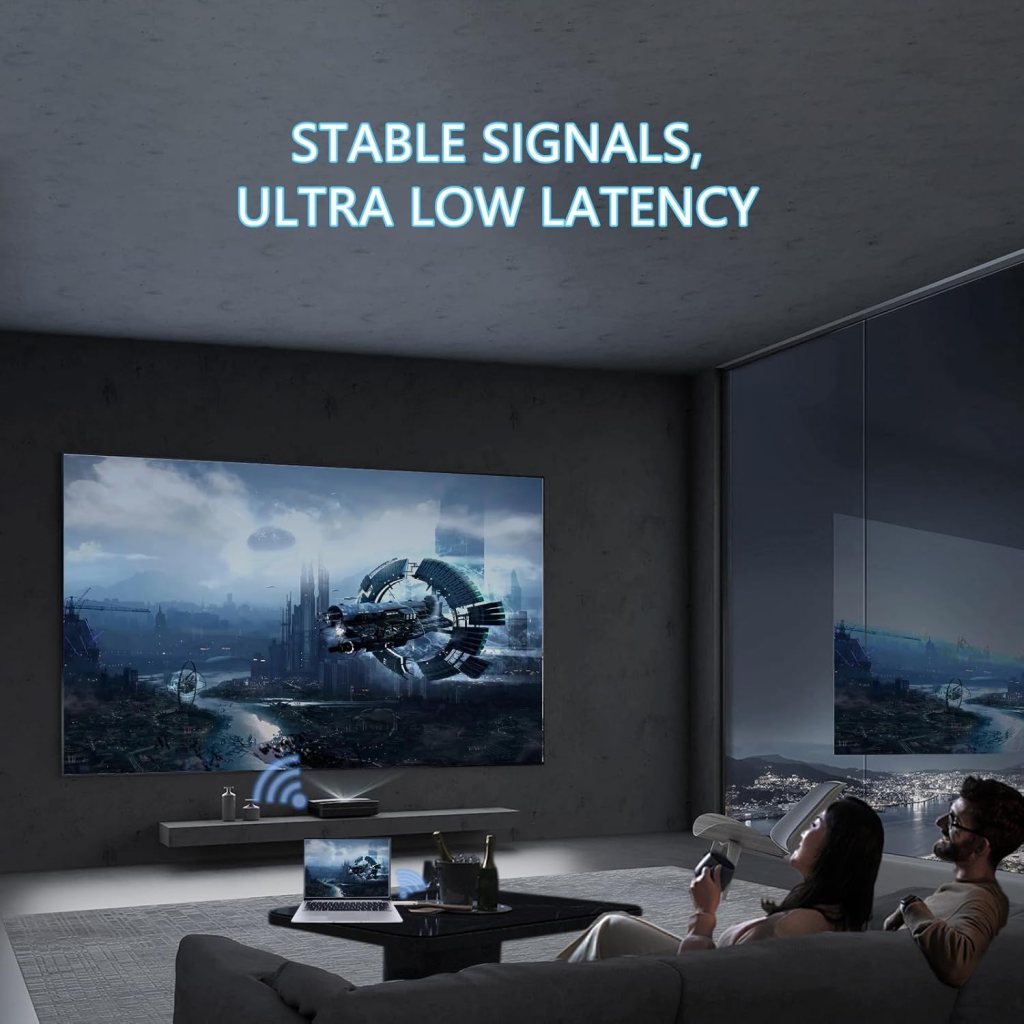 Wireless HDMI Transmitter and Receiver 4K,Wireless HDMI Extender Kit True 4K,Plug and Play, Support 16TXs to 1RX,with HDMI Adapter, Wireless Streaming Audio/Video Device from Laptop/PC to TV/Projector Wireless HDMI Transmitter and Receiver 4K,Wireless HDMI Extender Kit True 4K,Plug and Play, Support 16TXs to 1RX,with HDMI Adapter, Wireless Streaming Audio/Video Device from Laptop/PC to TV/Projector