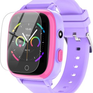 CJC 4G Smart Watch for Kids with GPS Tracker, Texting and Calling, Kids Watch for Ages 4-12 - Includes 2 Way Call