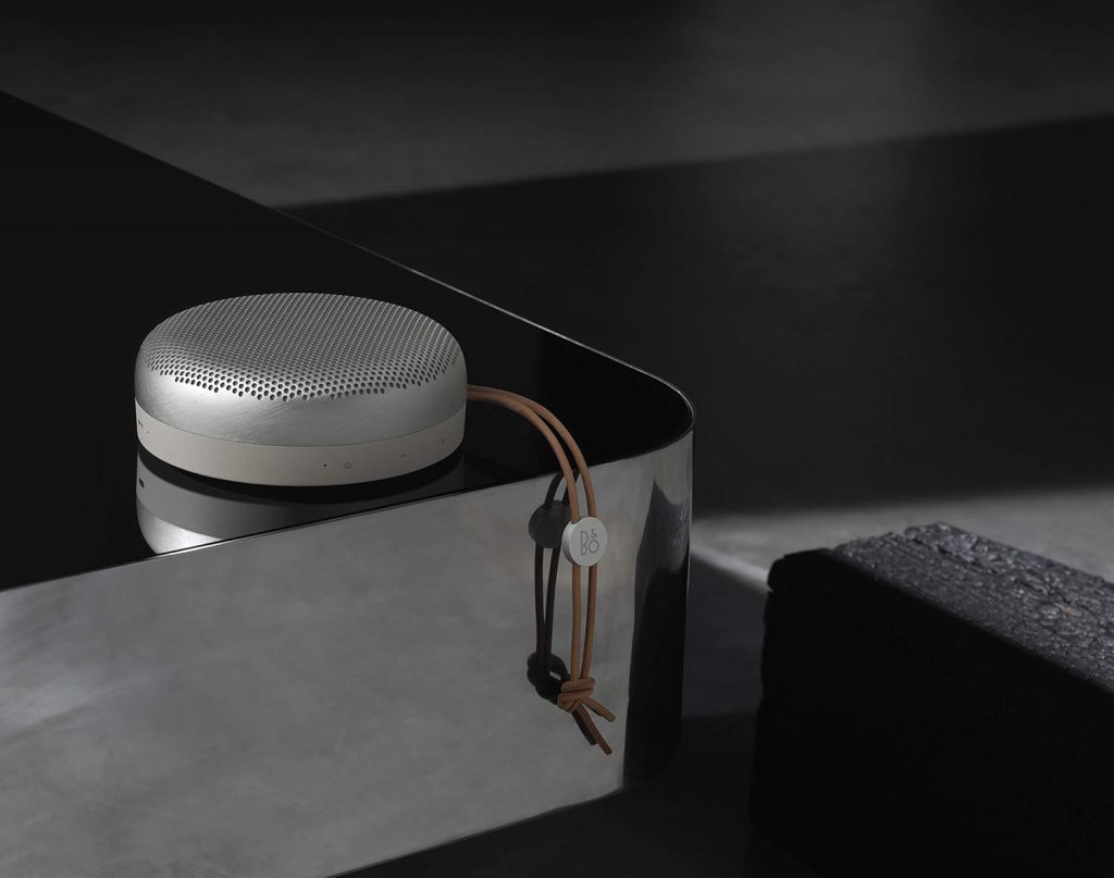 Bang  Olufsen Beoplay A1 Portable Bluetooth Speaker with Microphone, Tan