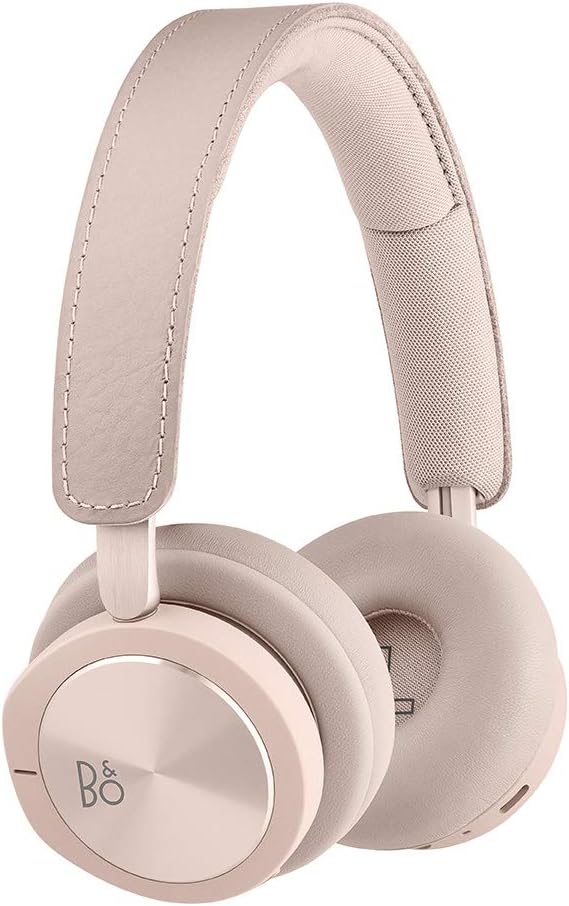 Bang  Olufsen Beoplay H8i Wireless Bluetooth On-Ear Headphones with Active Noise Cancellation, Transparency Mode and Microphone - Pink