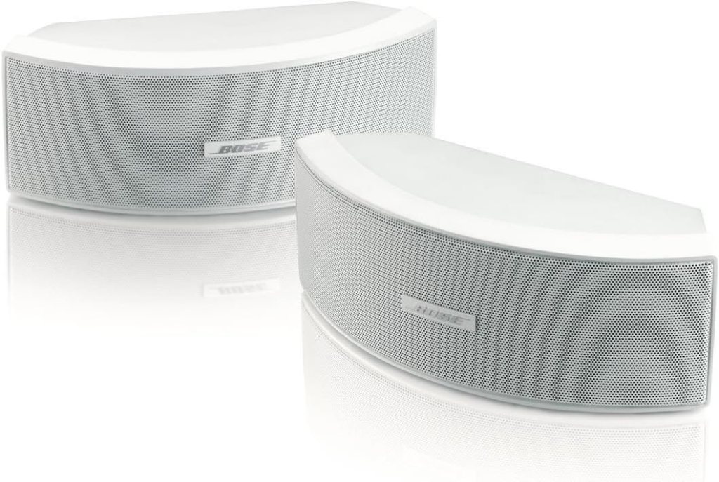 Bose 151 SE Environmental Speakers, Elegant Outdoor Speakers - White