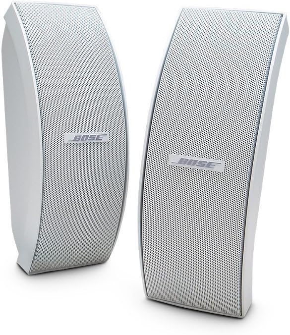 Bose 151 SE Environmental Speakers, Elegant Outdoor Speakers - White
