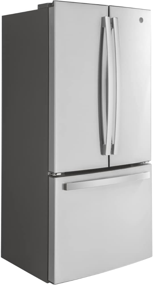 GE 18.6 cu. ft. French Door Refrigerator in Fingerprint Resistant Stainless Steel Counter Depth ENERGY STAR