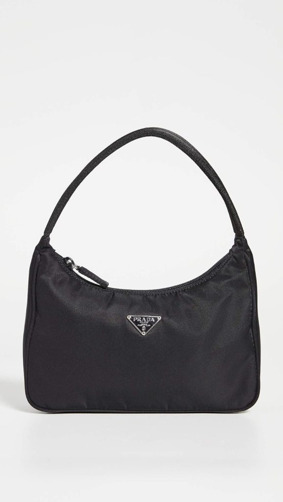 Prada Womens Pre-Loved Nylon Pouch