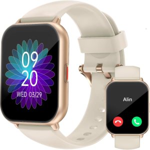 RUIMEN Smart Watches for Women Men (Answer/Make Calls)