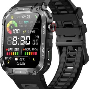 Military Smart Watch for Men with Call Function