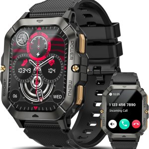 Military Smart Watches for Men (Answer/Make Calls)