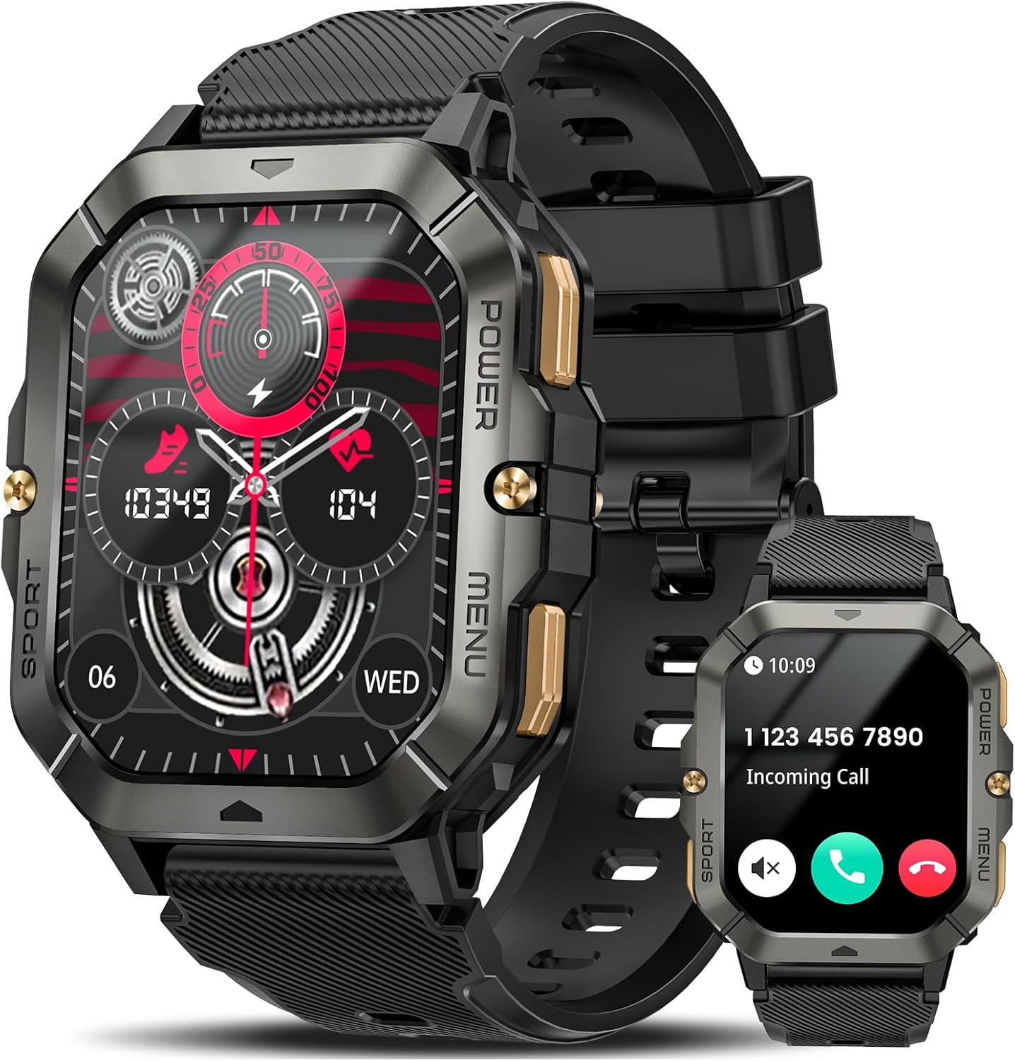Military Smart Watches for Men (Answer/Make Calls)