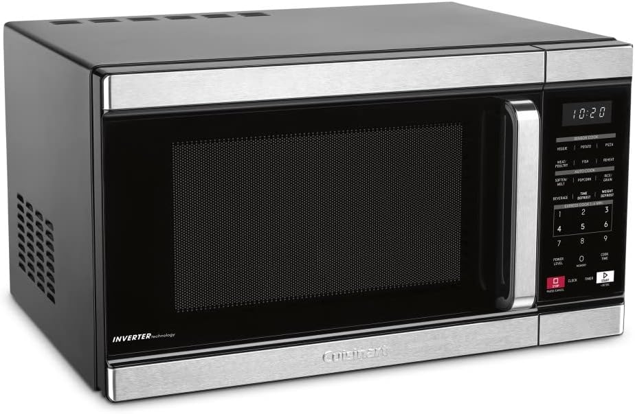 Cuisinart CMW-110 Stainless Steel Microwave Oven, Silver Cuisinart CMW-110 Stainless Steel Microwave Oven, Silver