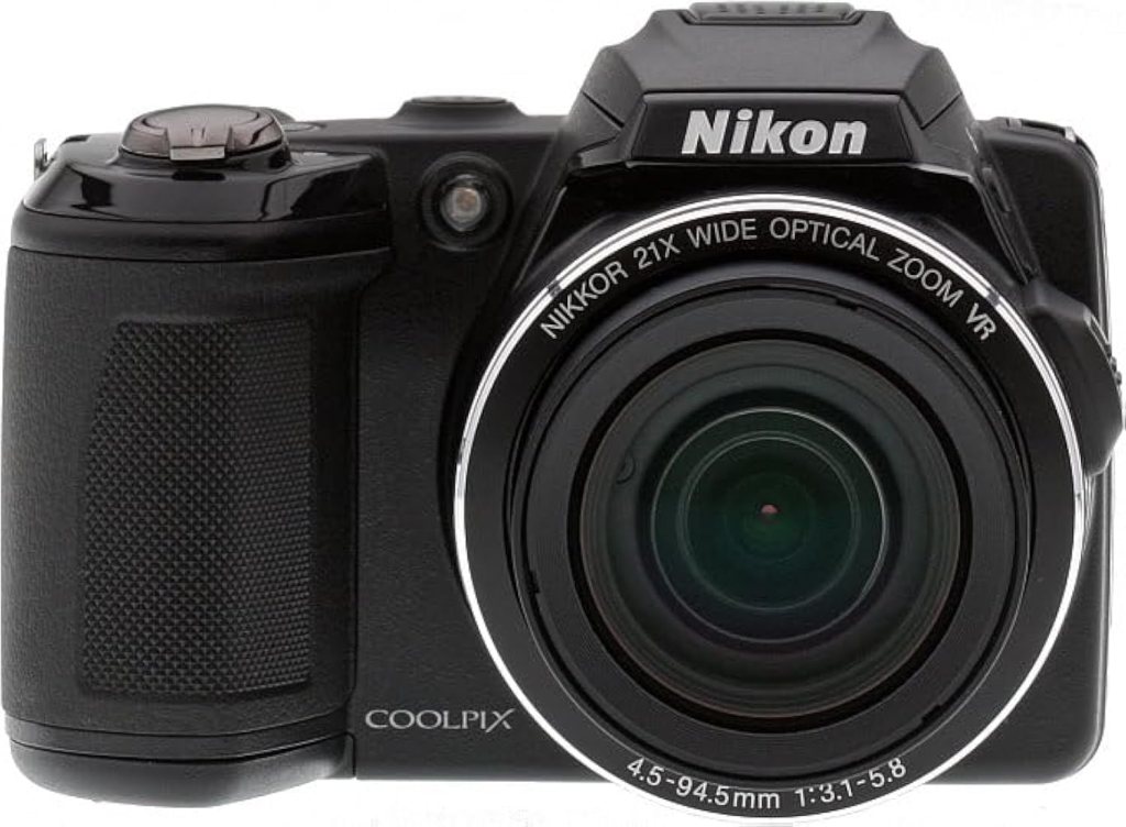Nikon COOLPIX L120 14.1 MP Digital Camera with 21x NIKKOR Wide-Angle Optical Zoom Lens and 3-Inch LCD (Black) (OLD MODEL) (Renewed) Nikon COOLPIX L120 14.1 MP Digital Camera with 21x NIKKOR Wide-Angle Optical Zoom Lens and 3-Inch LCD (Black) (OLD MODEL) (Renewed)