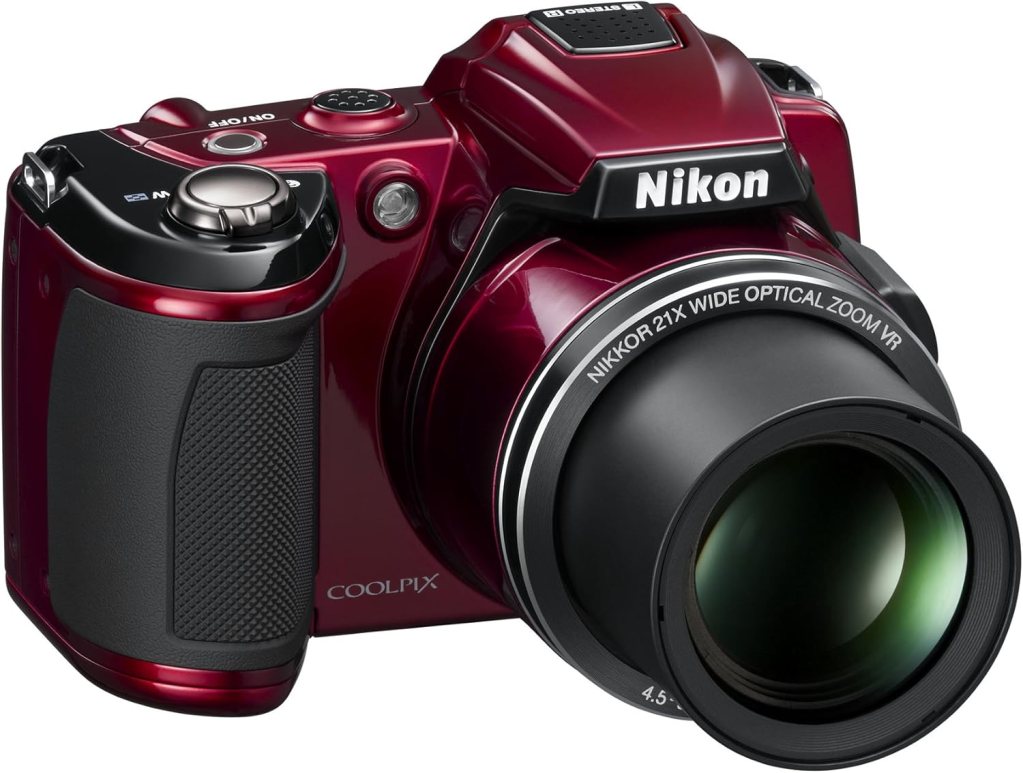 Nikon COOLPIX L120 14.1 MP Digital Camera with 21x NIKKOR Wide-Angle Optical Zoom Lens and 3-Inch LCD (Black) (OLD MODEL) (Renewed) Nikon COOLPIX L120 14.1 MP Digital Camera with 21x NIKKOR Wide-Angle Optical Zoom Lens and 3-Inch LCD (Black) (OLD MODEL) (Renewed)