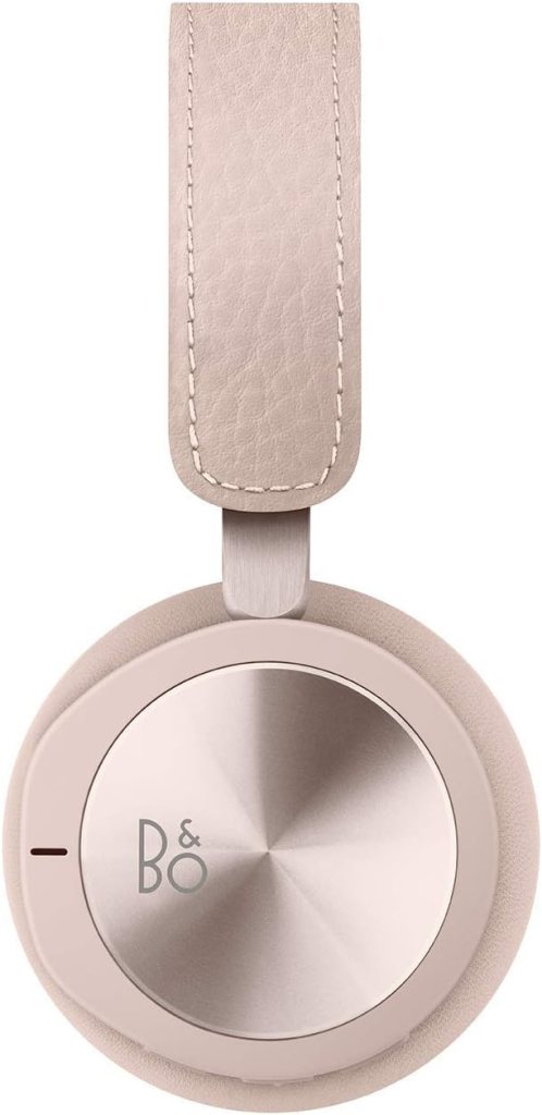Bang  Olufsen Beoplay H8i Wireless Bluetooth On-Ear Headphones with Active Noise Cancellation, Transparency Mode and Microphone - Pink (Renewed)