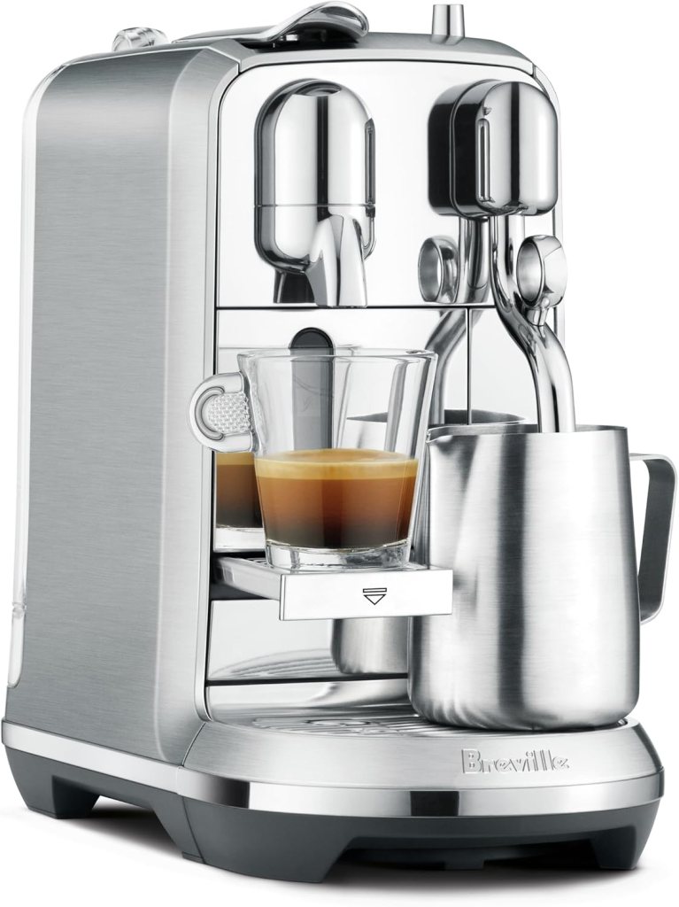 Nespresso Creatista Plus Espresso Machine by Breville, Brushed Stainless Steel Nespresso Creatista Plus Espresso Machine by Breville, Brushed Stainless Steel