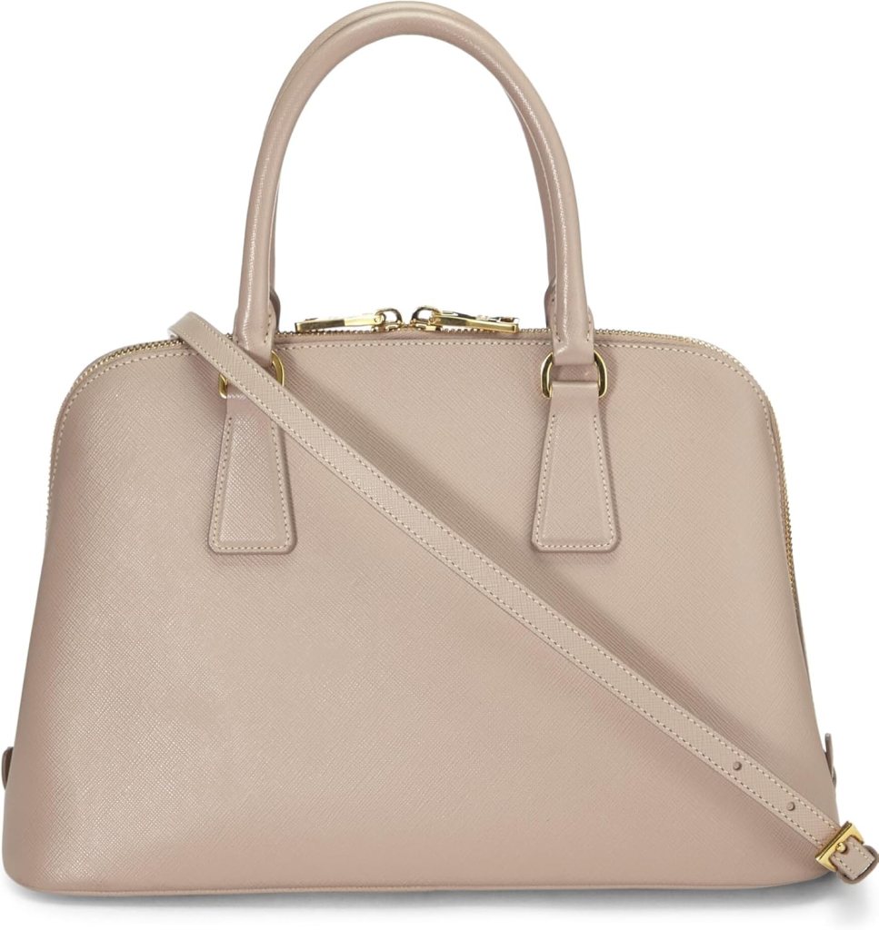 Prada, Pre-Loved Pink Saffiano Promenade Medium, Pink : Luxury Stores