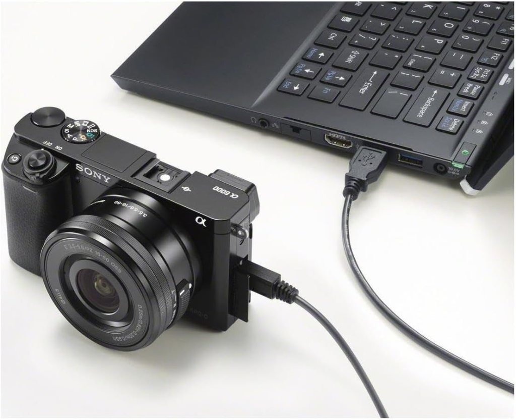 Sony Alpha a6000 Mirrorless Digital Camera 24.3MP SLR Camera with 3.0-Inch LCD (Black) w/16-50mm Power Zoom Lens