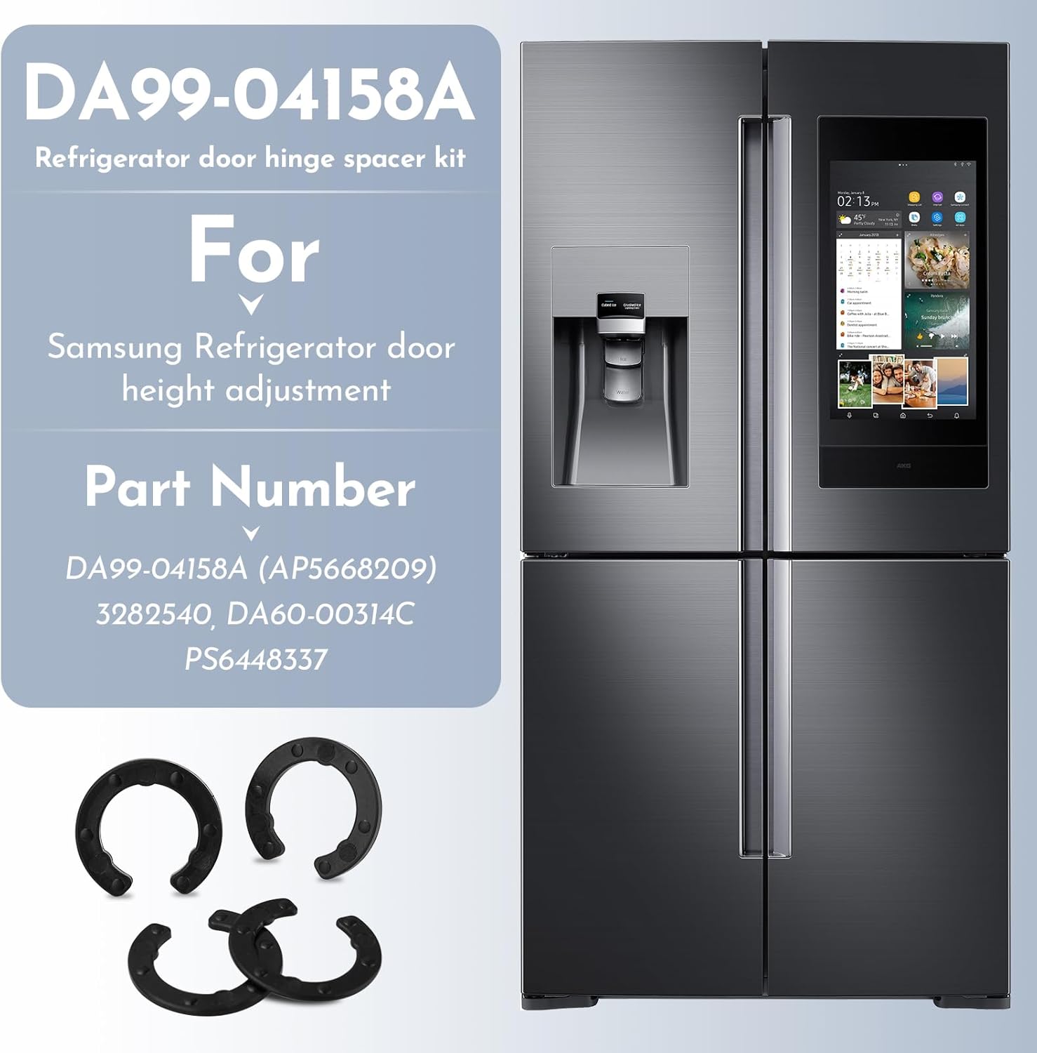 da99-04158a-refrigerator-door-hinge-shim-kit-for-samsung-refrigerator-door-height-adjustment4-different-thicknesses-shim-4