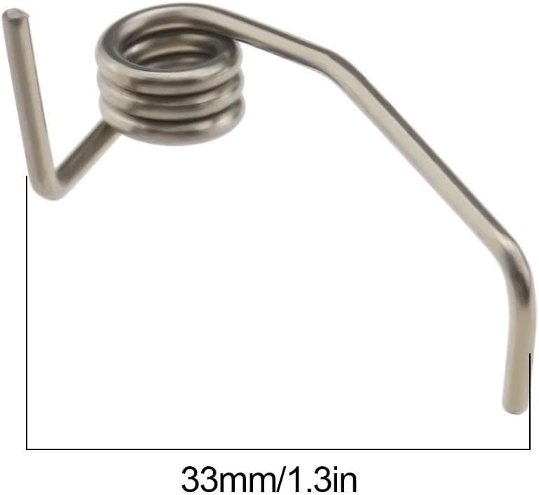eMagTech 4PCS Refrigerator Divider Door Spring DA61-08314A Compatible with Samsung Refrigerators RF28HFEDBSR/AA RF28HMEDBSR RF31FMESBSR/AA RF261BEAESR/AA RF323TEDBSR