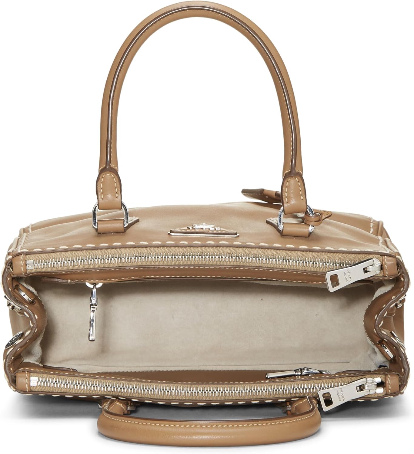 Prada Pre-Loved Brown City Calfskin Galleria Tote Small Review prada-pre-loved-brown-city-calfskin-galleria-tote-small-review
