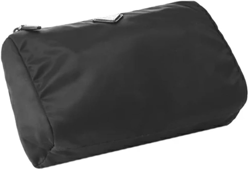 Prada Vela Nylon Beauty Bag Cosmetic Makeup Case - Black