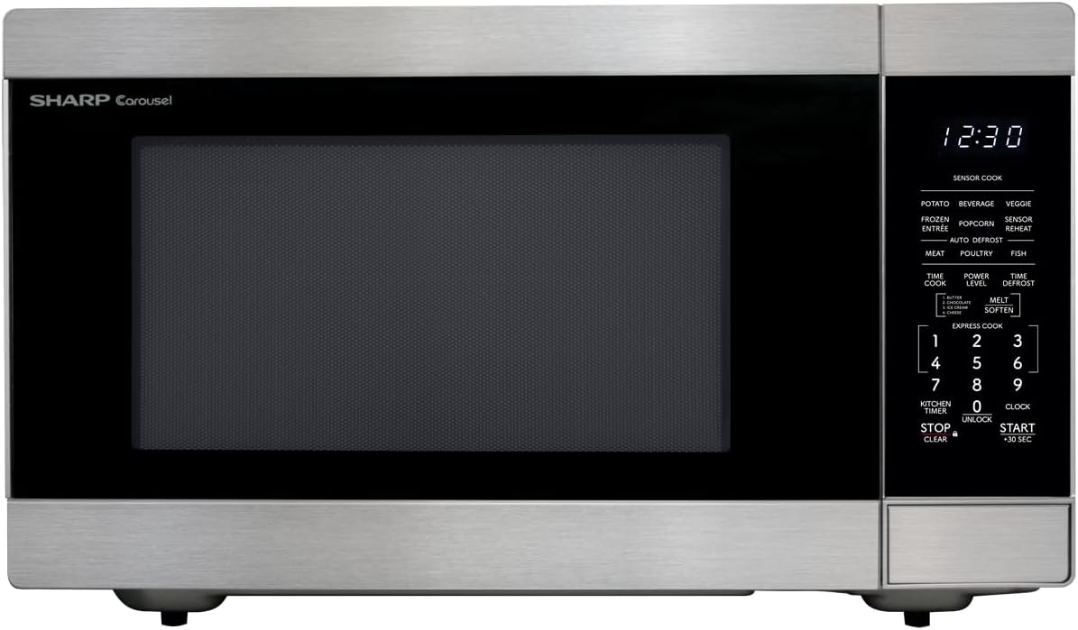 sharp-smc2266ks-oven-with-removable-165-carousel-turntable-cubic-feet-1200-watt-countertop-microwave-22-cuft-stainless-s