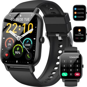 2024 Smart Watch(Answer/Make Call), 1.85" Smartwatch for Men Women IP68 Waterproof