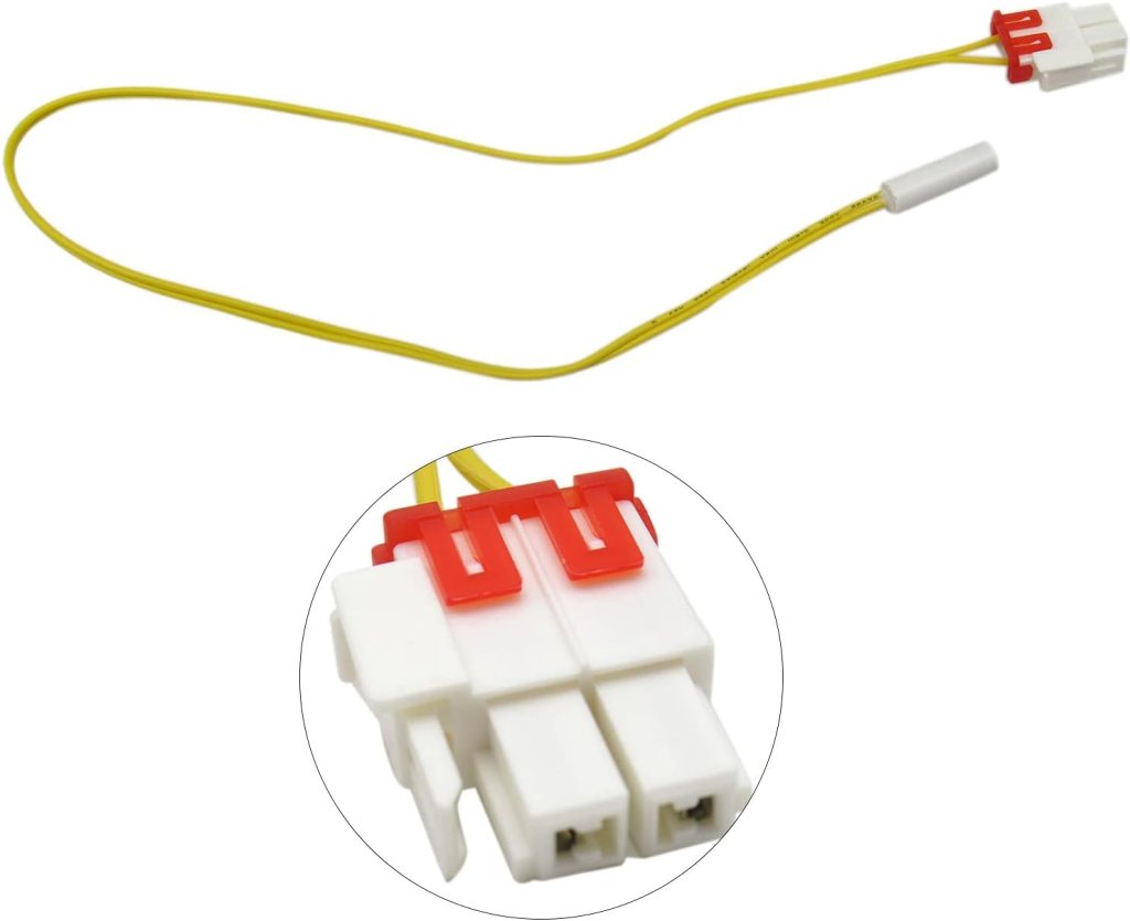 DA32-10105R 4PCS Defrost Temperature Sensor for DA32-00006W Samsung Refrigerator RS2533VK/XAA,RB215BSSB/XAA-00,RT21M6215SG/AA-00,RS2534BB/XAA,RB1944SL/XAA,RB2155SH/XAA,RS2666SL/XAA by GRABOTE