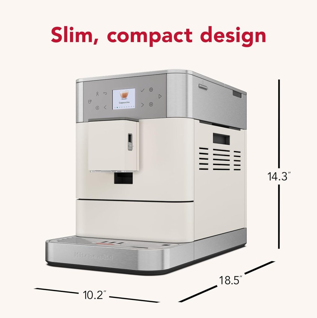 KitchenAid Fully Automatic Espresso Machine KF6, KES8556SX, Stainless Steel