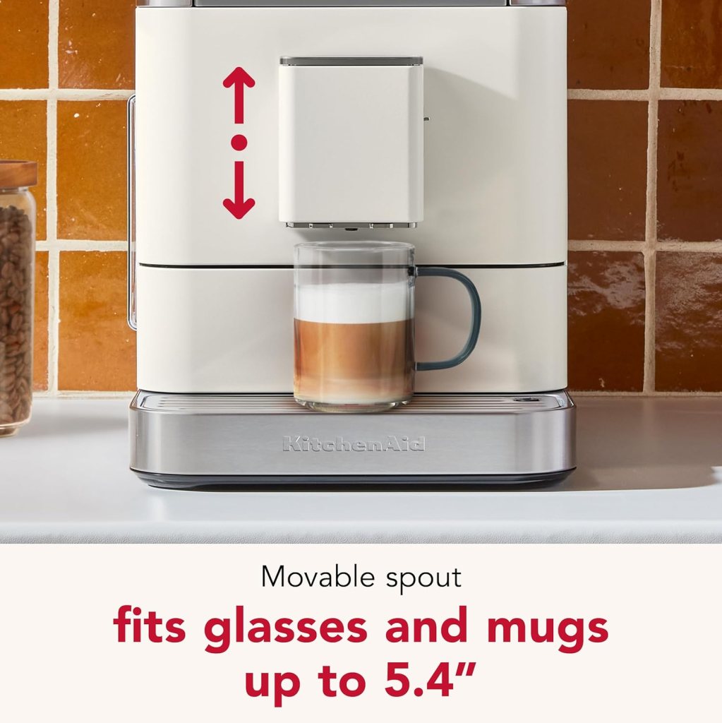 KitchenAid Fully Automatic Espresso Machine KF6, KES8556SX, Stainless Steel