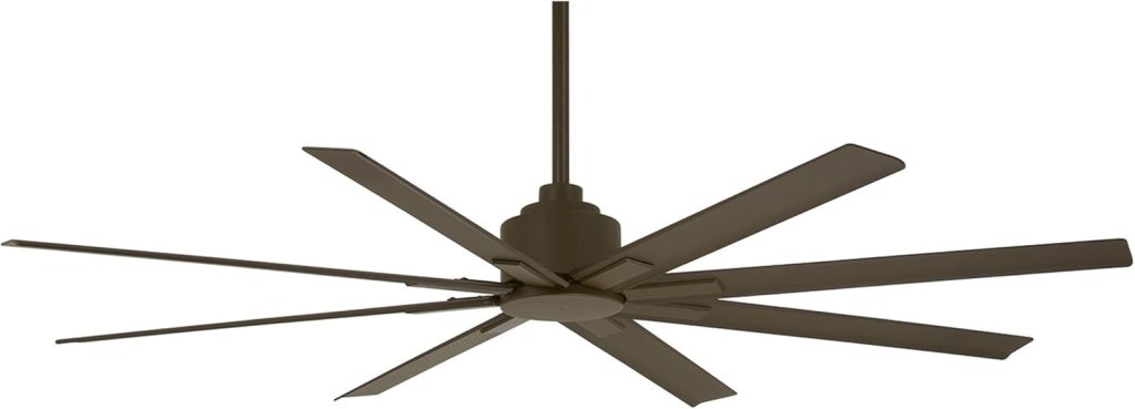 Minka-Aire F896-65-CL Xtreme H2O 65 Inch Outdoor Ceiling Fan with DC Motor in Coal Finish