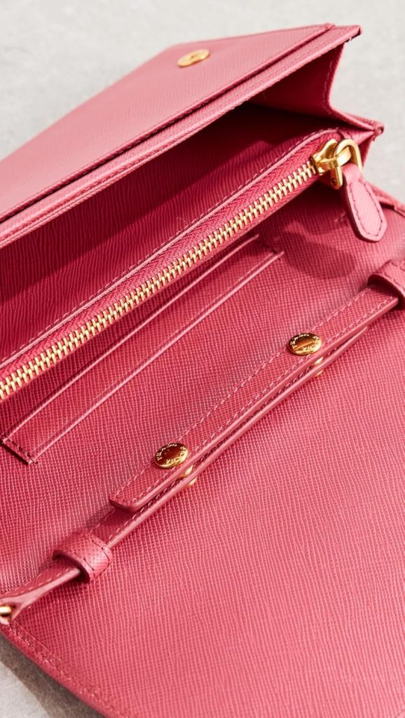 Prada Womens Pre-Loved Shoulder Bag, Calfskin Leather