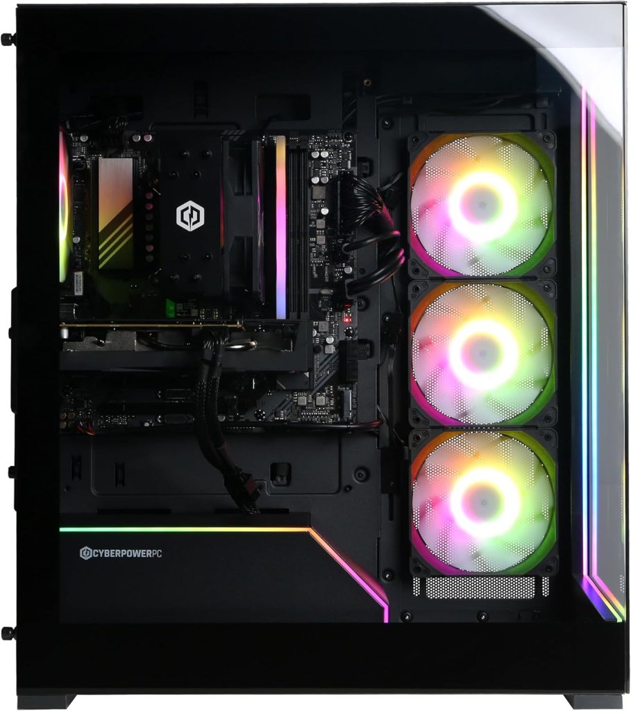 CyberPowerPC Gamer Xtreme VR Gaming PC, Intel Core i5-13400F 2.5GHz, GeForce RTX 4060 8GB, 16GB DDR5, 1TB PCIe Gen4 SSD, WiFi Ready  Windows 11 Home (GXiVR8060A24)